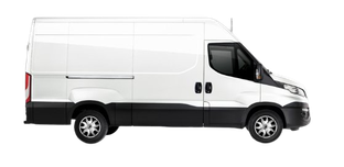 Alt text for image: Hyr flyttbil i Borås - IVECO transportbil.