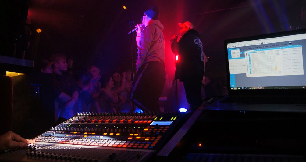 Semy-Sound Mikseri, valo-ohjaus, Tivoli Oulu 2016