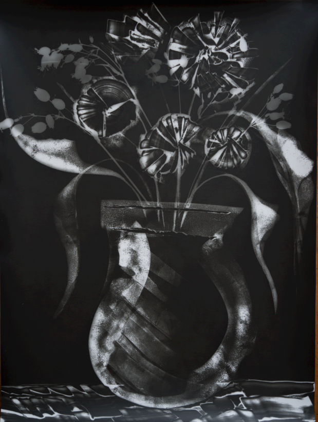 "Vase with flowers"