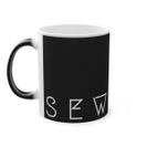 SEWUESE Monochrome Colour-Changing Mug | Click To View