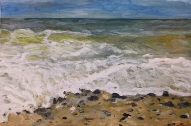 No.132 - Waves on Holkham Beach, 2009