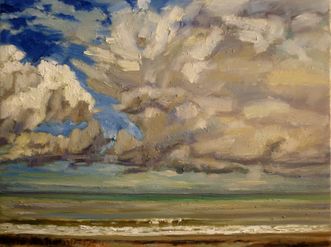 No.226 - Clouds over Holkham Beach, 2011