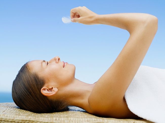 Sensitieve massage = genieten