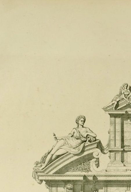 Année 1868. Exemplaire offert par le chef du service du Plan, Eugène Deschamps, à Charles Garnier (BHdV)