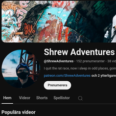 Shrew Adventures YouTube