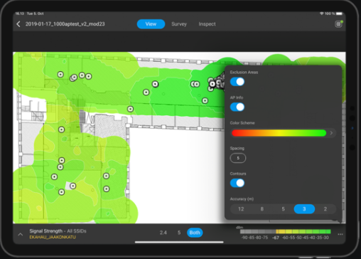 Heatmap view