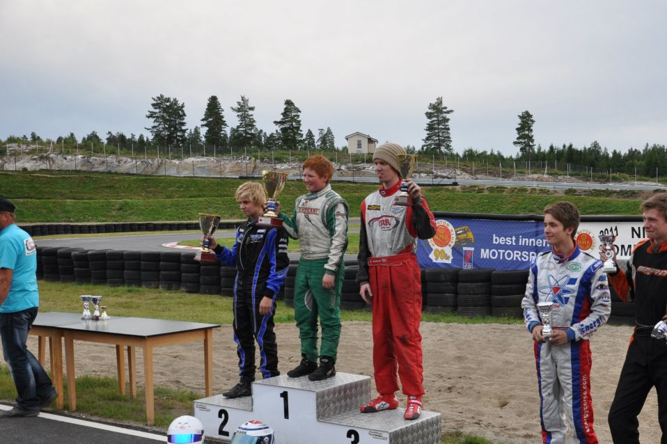 Rudskogen 14.07.2011
Petter Rognved vant.
Mads Emil på 7. plass