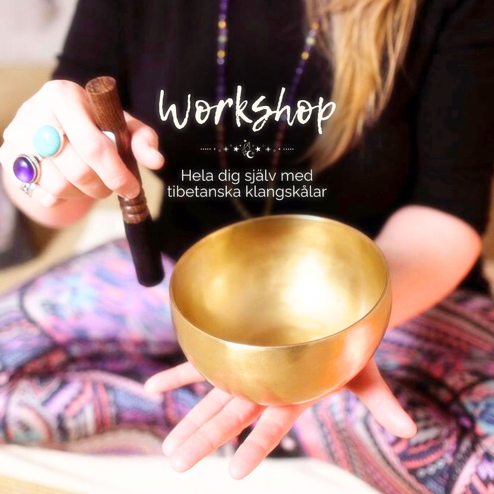 Workshop: Hela dig själv med tibetanska klangskålar