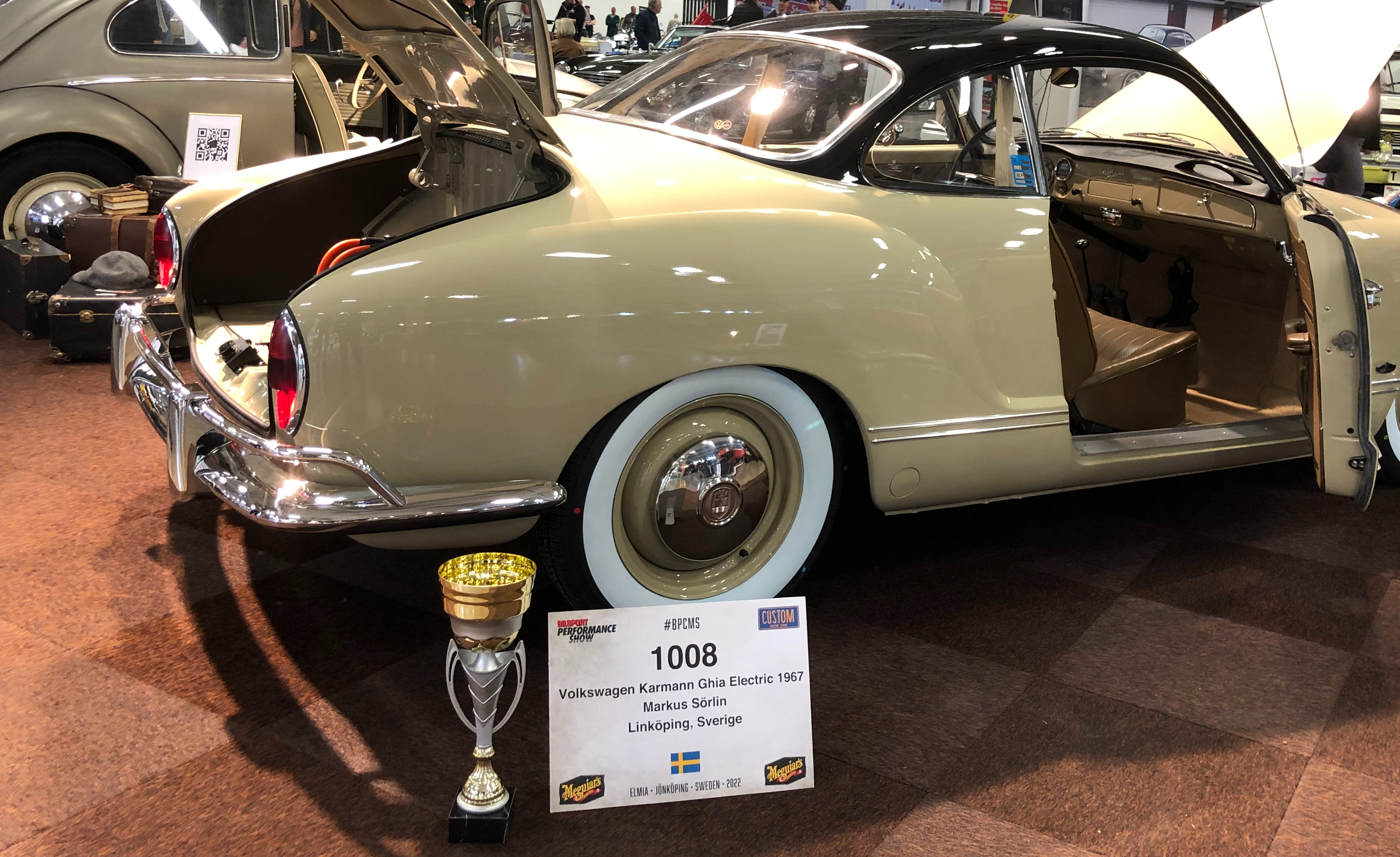 Karmann Ghia 1967 elkonvertering