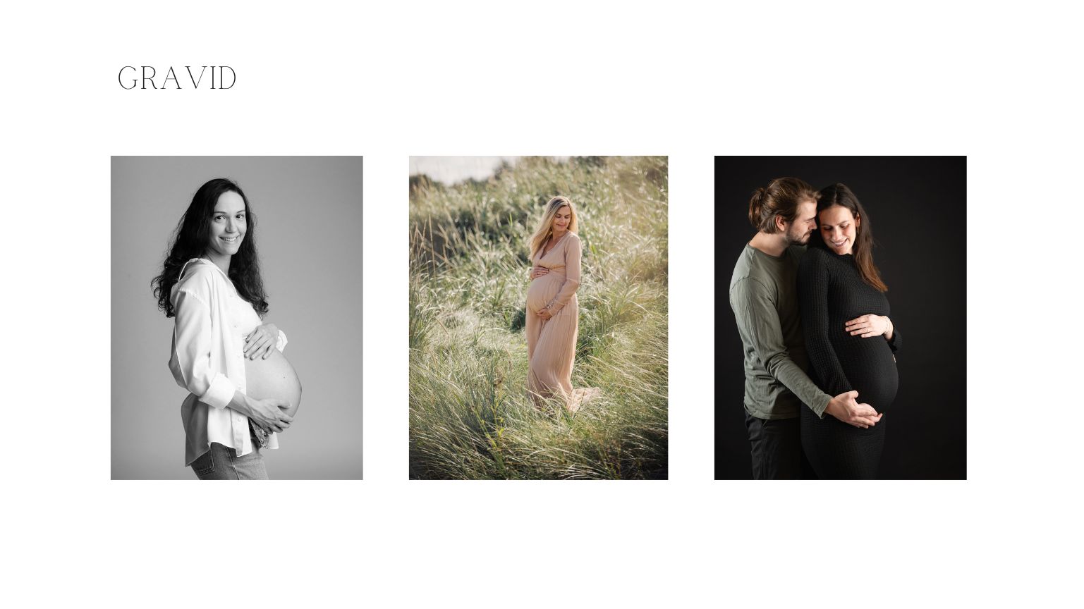  Gravid fotografering