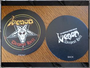 VENOM Deepest Hell Beermat/Coaster 2021