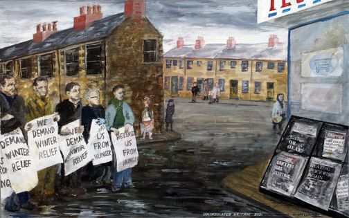 Uninsulated Britain about 2031.  No 111 Painted February 2022