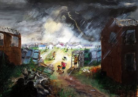 Tribal Communities.     No 114, painted April 2022 