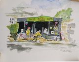 The Mendip Pantry  Cafe - painting No 203