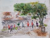 Riches Cider, Watchfield - Painting No 205