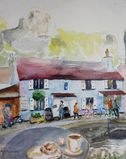 Lion Rock Tea Rooms from Cafe Gorge, Cheddar No 212a