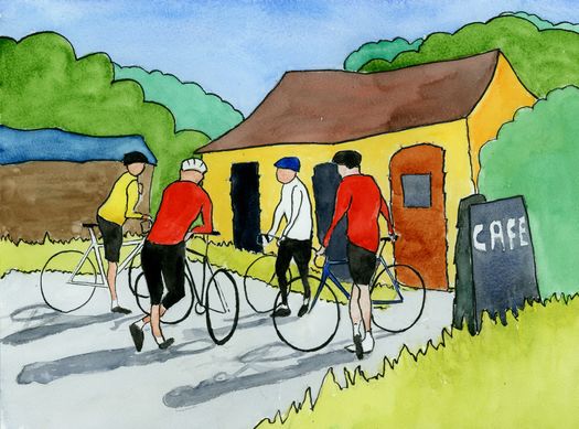 3167 Cyclists at Loxton 
