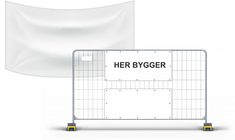 Trykk, Banner, Mesh, PVC Banner, stillasebanner, gjerdebanner, fasadebanner, Drammen, Viken, Oslo