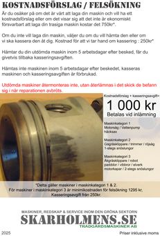 2025-01 verkstadspriser kostnadsförslag