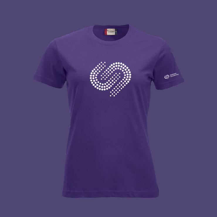 T-shirt, lila