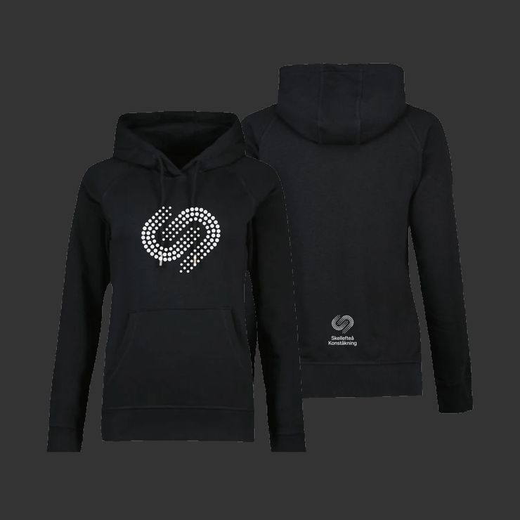 Hoodie, svart