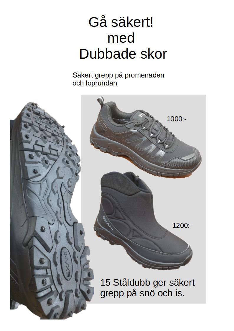 Dubbade skor