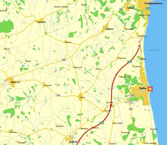 Matr. Nr. 6, Strandgade, Sæby