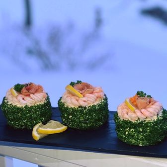 Shrimp cakes