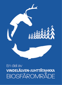 En del av Vindelälven-Juhttätahkka biosfärsområde