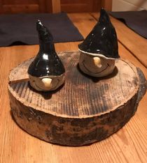 Snögubbar.