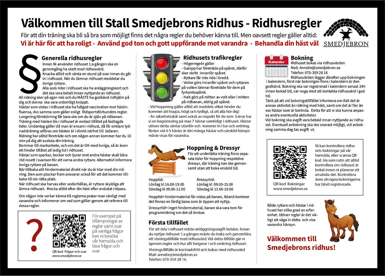 Ridhus Skövde Smedje bron Brobacken