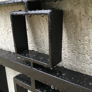 Naadloos laswerk met harde gepoederlakte eindlaag