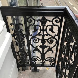 Balustrade op maat in smeedijzer en gietijzer