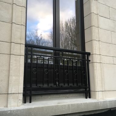 Art Deco Balustrade smeedijzer