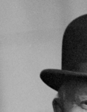 Le pharmacien et psychologue Emile Coué aux Etats-Unis en 1923, Domaine public