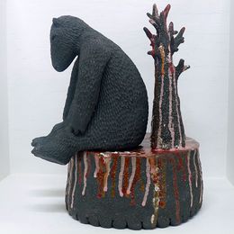 1.Svensson, Sofi. Birthday cake. Stengods. b25x h33. 5000kr