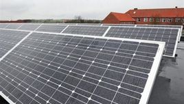 Solceller på skole
