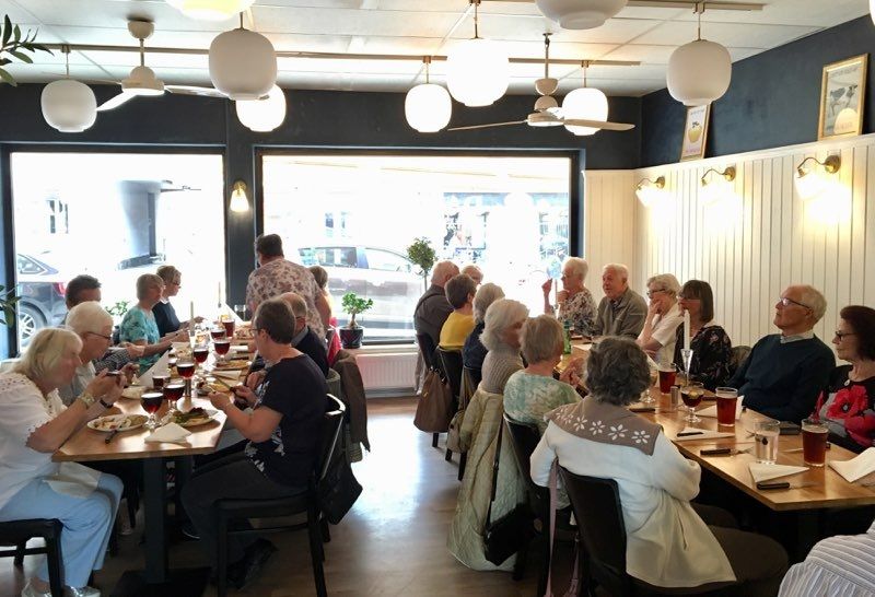Eferfølgende ses billeder fra restaurant Daddys i Haslev, her var der god betjening og en rigtig god buffet.