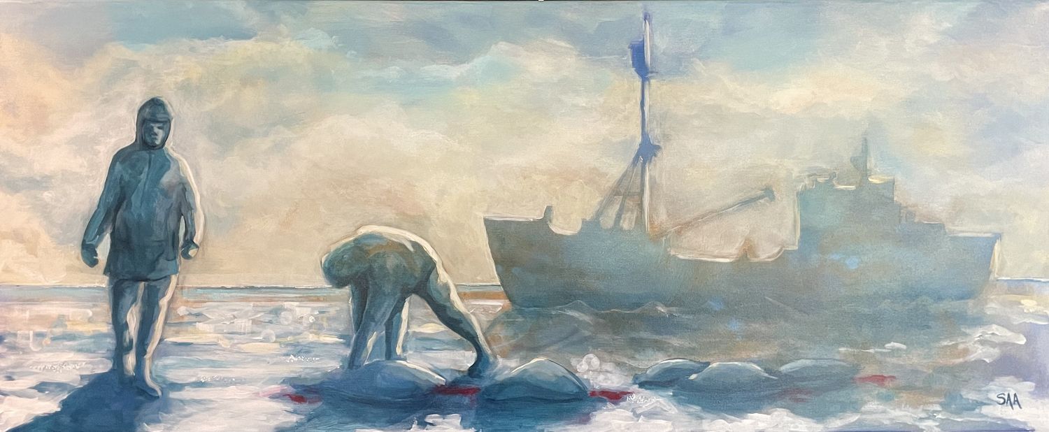 Polarstar i isen