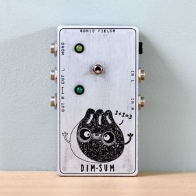 Dim-Sum-Mono-Stereo-Pedalboard-Mixer-Sonic-Fields-Custom-Shop