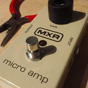 MXR Micro Amp gain pot replacement