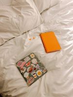 2 livres sur un lit
