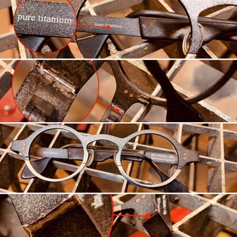 Monture de Lunettes en Titane