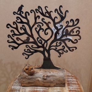 Arbre de Vie Coeur sur socle 