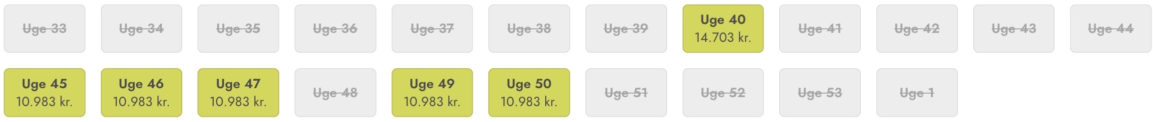 “HOUSE 41A BOOKING KALENDER”