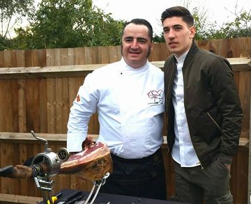 Great football player and Jamón Lover