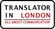Translator in London Logo