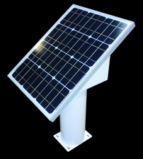 Solpanel till pooltäcke