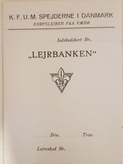 Lejrbank