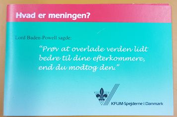 Infokort om erindringsmønten